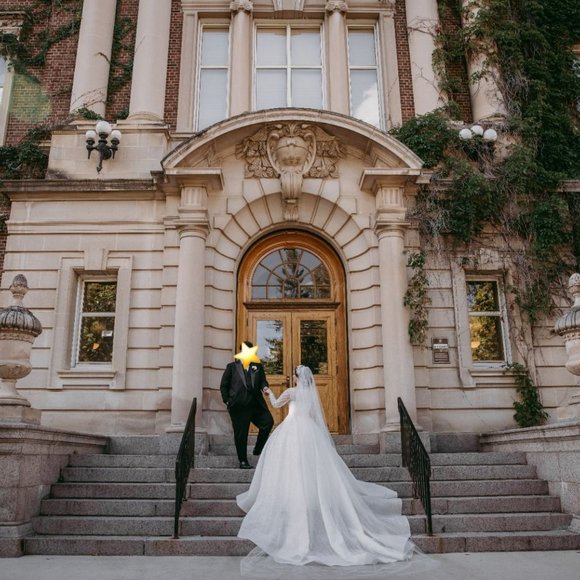 Custom Dovita Bridal Wedding Dress - Picture 8 of 9